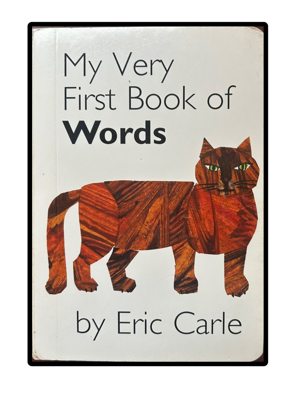 BUNDLE & SAVE 🐱 My Very First Book of Words Board Book by Eric Carle
